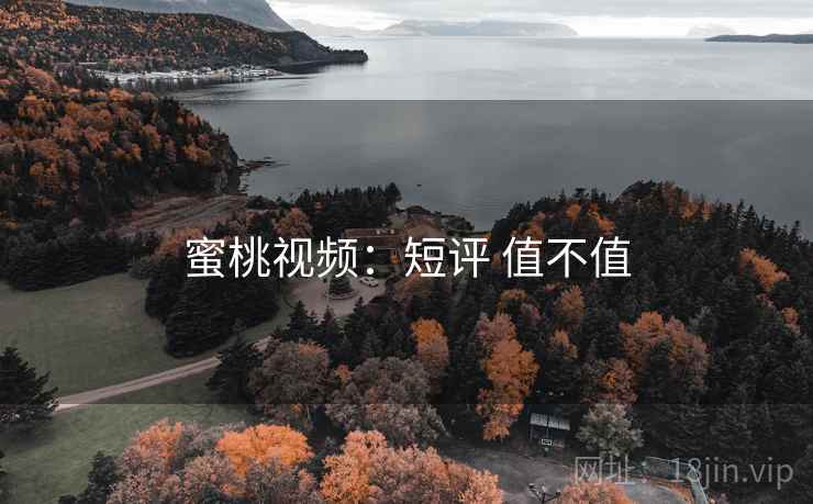 蜜桃视频：短评 值不值