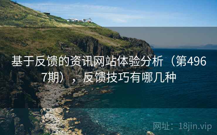 基于反馈的资讯网站体验分析（第4967期），反馈技巧有哪几种